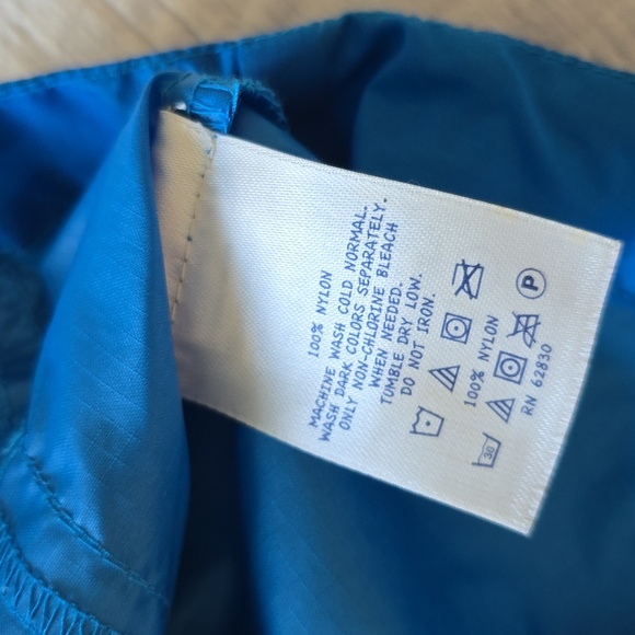 Lands' End Blue Camouflage Windbreaker / Rain  Kids Jacket - Picture 5 of 14